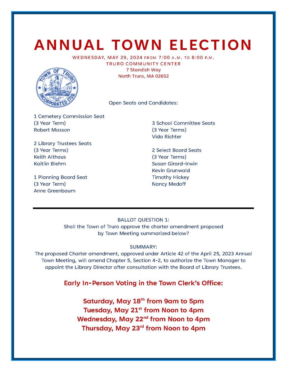 Annual Town Election Information