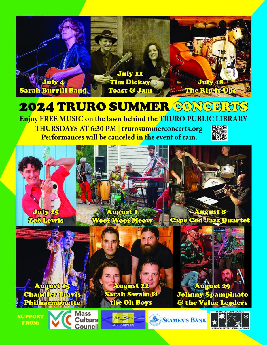 2024 Truro Summer Concerts