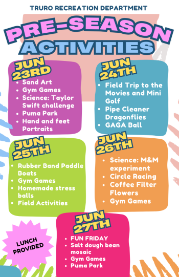 Pre Season Activities