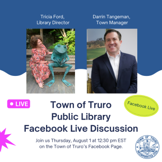 Town of Truro Public Library Facebook Live Discussion