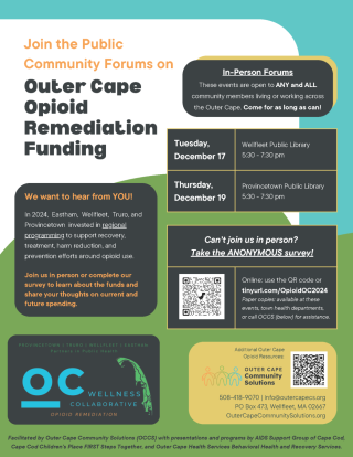 Share Your Input on How Opioid Settlement Funds Are Being Used to Support Regional Programming