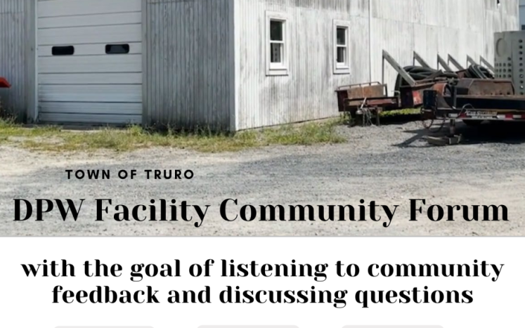 Hybrid DPW Facility Community Forum, Wednesday, March 27 5:30 - 7:30 pm