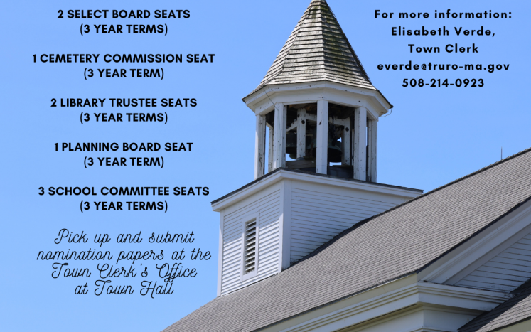 2024 Annual Town Election Nomination Papers are Available!