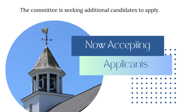 Ad Hoc Building Committee Seeking Candidates to Apply